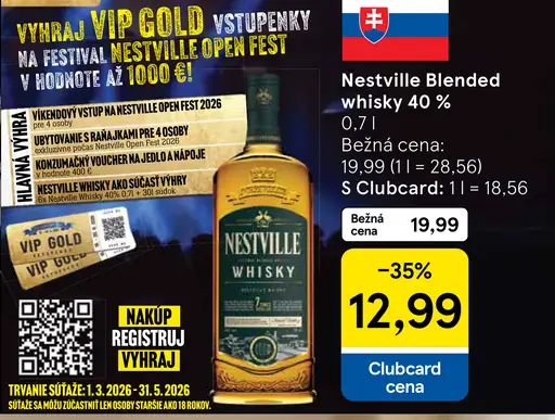 Nestville Blended Whisky 40%