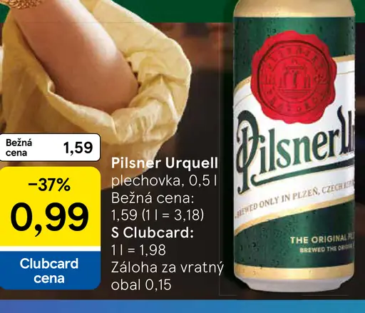 Pilsner Urquell plechovka