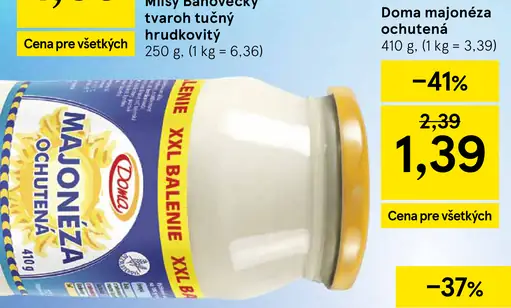 Doma Majonéza ochutená