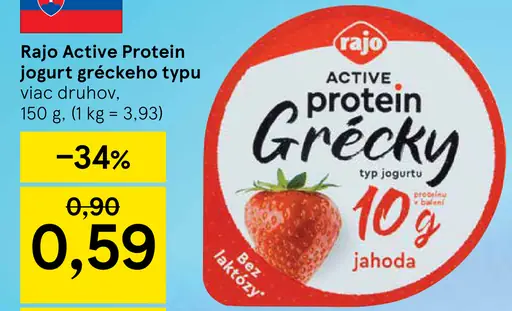 Rajo Active Protein Grécky jogurt
