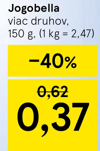 Zott Jogobella Jogurt