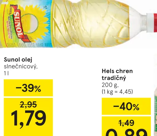 Sunol olej slnečnicový