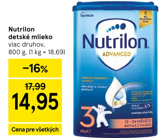 Nutrilon detské mlieko