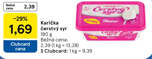 Karička čerstvý syr