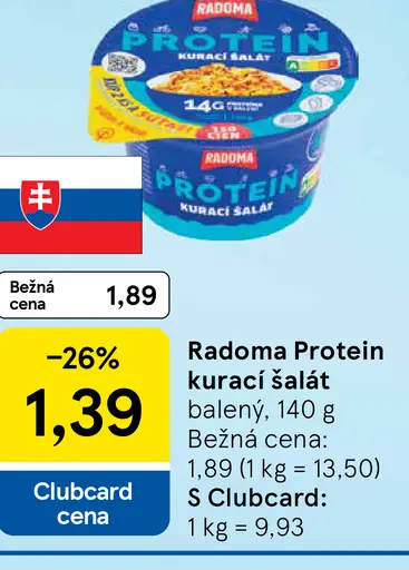 Radoma Proteín kurací šalát