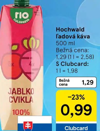 Hochwald ľadová káva