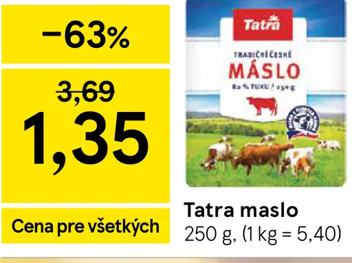 Tatra maslo
