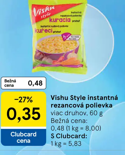 Vifon Style instantná rezancová polievka kuracia