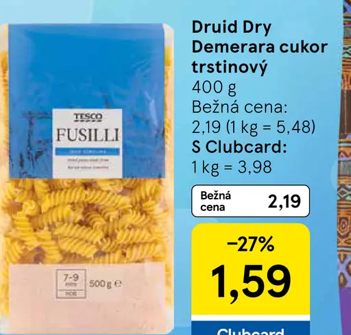 Druid Dry Demerara cukor trstinový