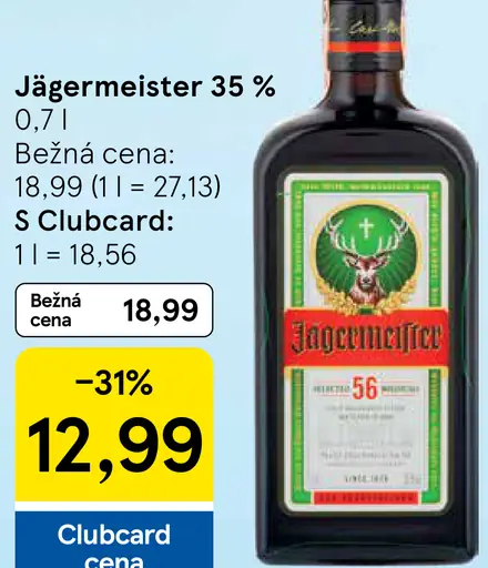 Jägermeister bylinný likér 35 %