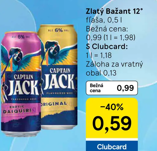 Zlatý Bažant 12° fľaša