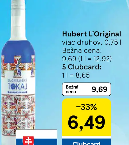 Hubert L’Original šumivé víno