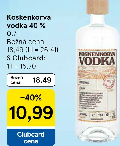 Koskenkorva vodka 40 %