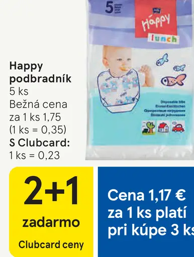 Happy podbradník jednorazový