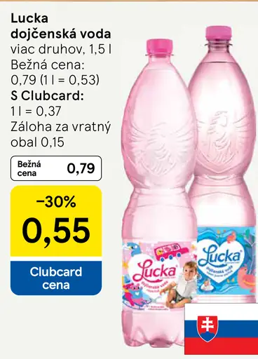 Lucka dojčenská voda