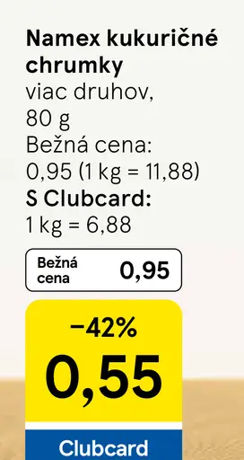 Namex kukuričné chrumky