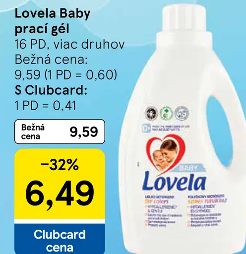Lovela Baby prací gél