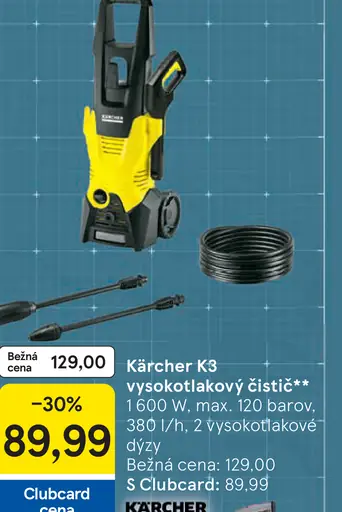 Kärcher K3 vysokotlakový čistič 1600 W