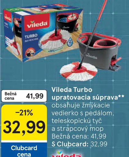 Vileda Turbo upratovacia súprava