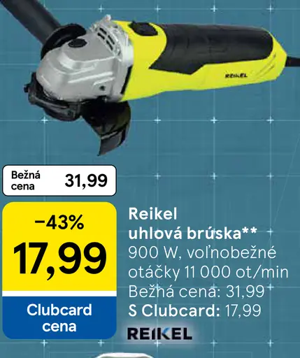 Reikel uhlová brúska