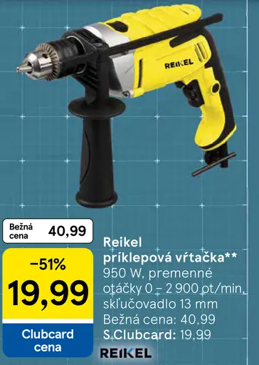 Reikel príklepová vŕtačka