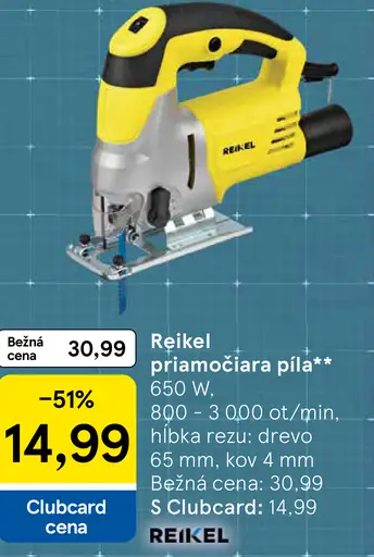 Reikel priamočiara píla