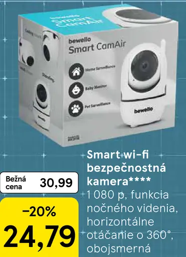 Beewi Smart CamAir smart wi‑fi bezpečnostná kamera