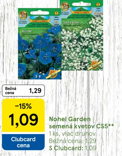 Nohel Garden semená kvetov CS6