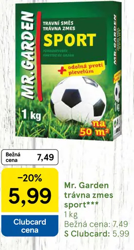 Mr. Garden trávna zmes Sport