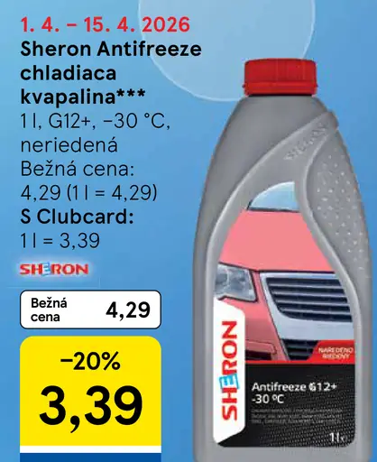 Sheron Antifreeze chladiaca kvapalina