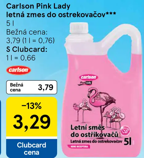 Carlson Pink Lady letná zmes do ostrekovačov