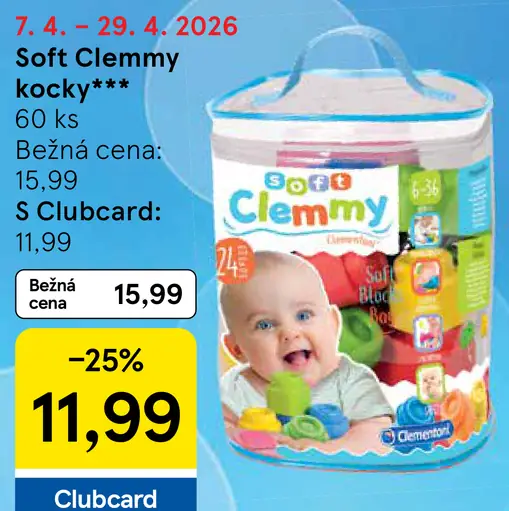 Soft Clemmy kocky