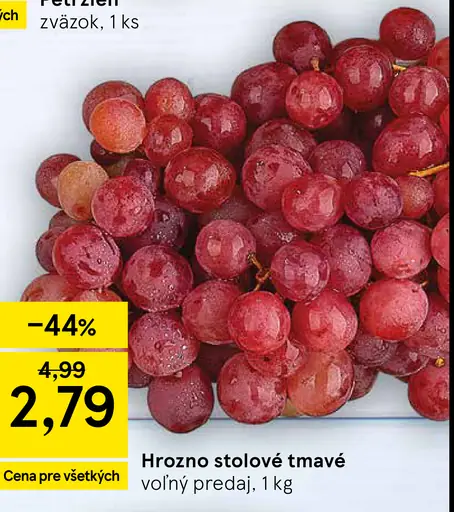 Hrozno stolové tmavé