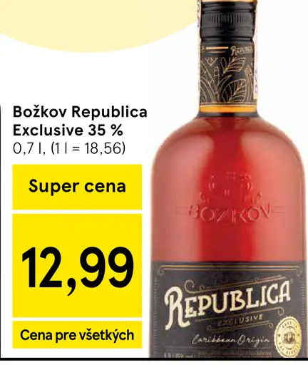 Božkov Republica Exclusive rum