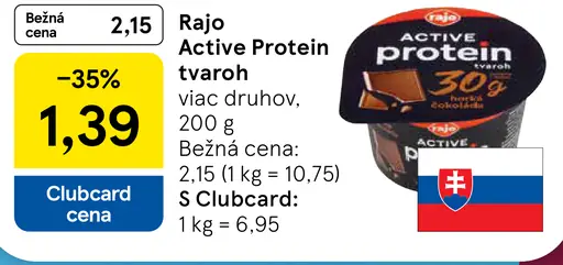 Rajo Active Protein tvaroh