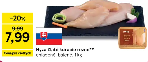 Hyza Zlaté kuracie rezne