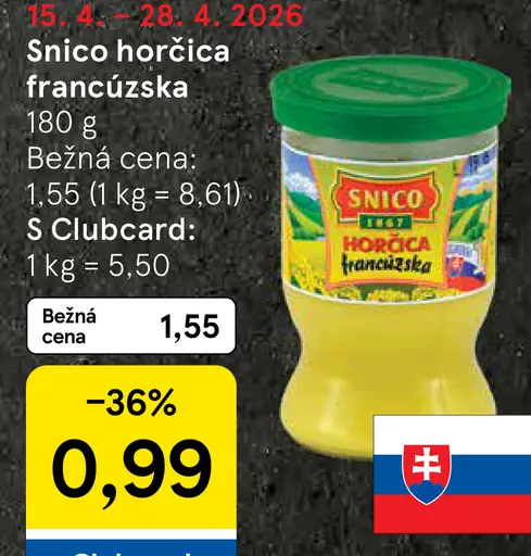 Snico Horčica francúzska