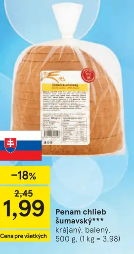 Penam Chlieb šumavský