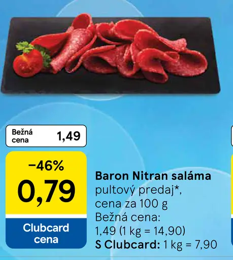 Baron Nitran saláma