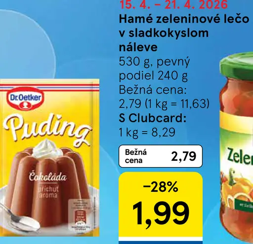 Dr. Oetker puding viac druhov