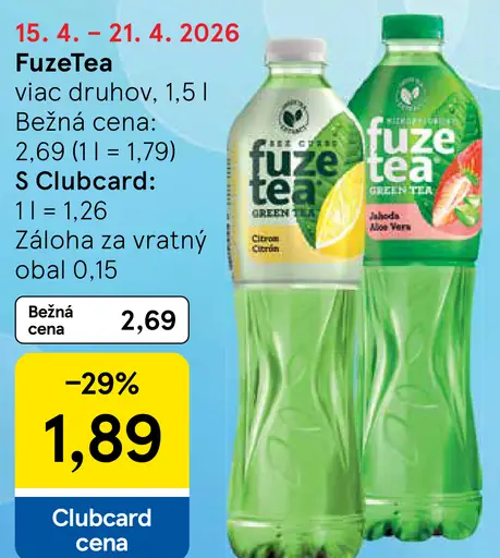FuzeTea ľadový čaj