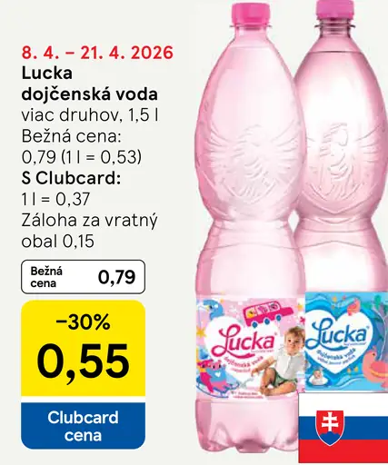 Lucka dojčenská voda