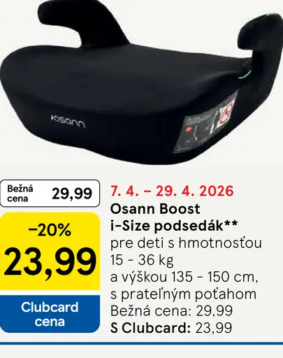 Osann Boost i-Size sedák