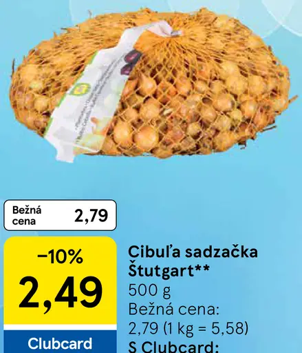 Cibuľa sadzačka Štuttgart