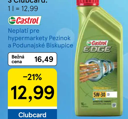 Castrol Edge Titanium 5W-30 motorový olej