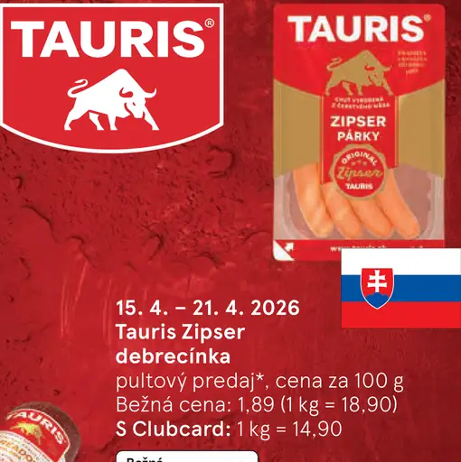 Tauris Zipser debrecínka