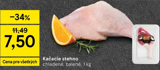 Kačacie stehno chladené, balené