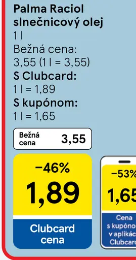 Palma Raciol Slnečnicový olej