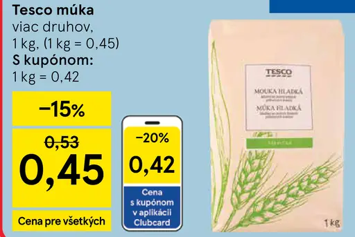 Tesco múka