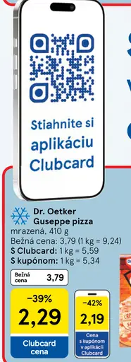 Dr. Oetker Guseppe mrazená pizza
